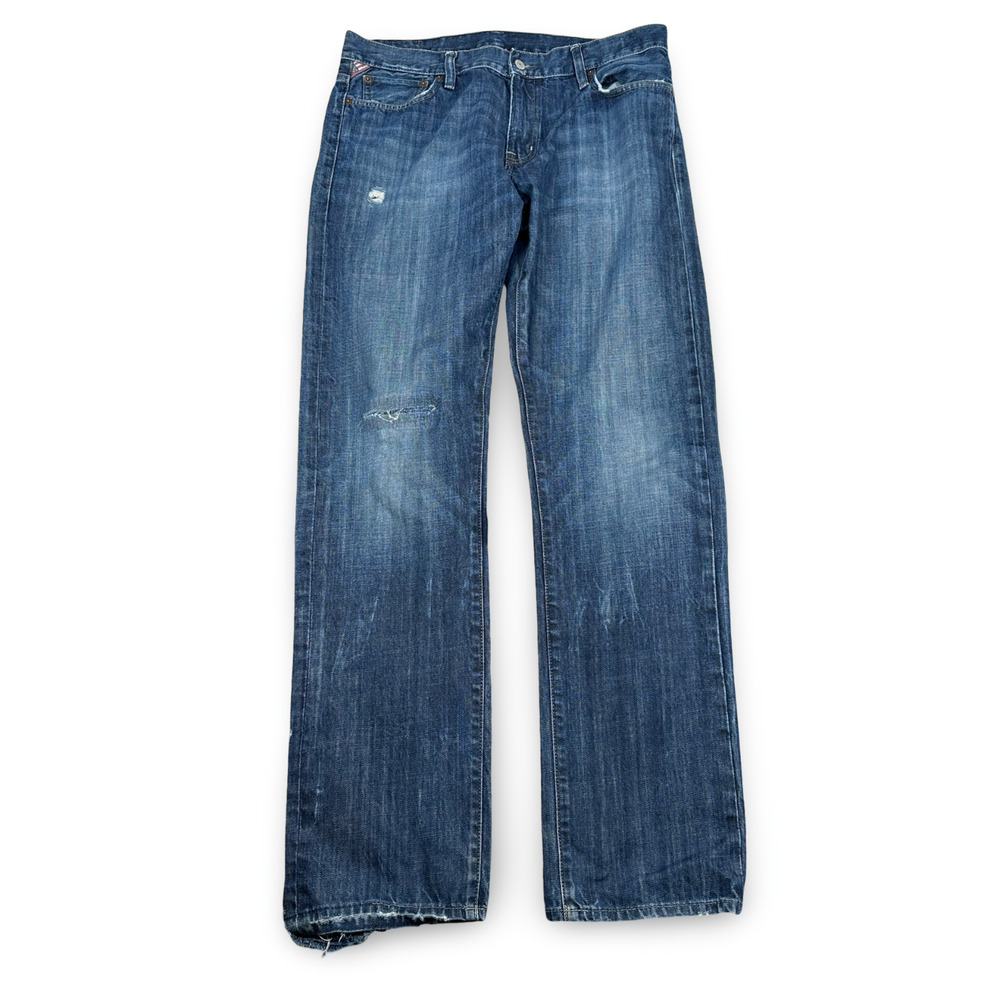 Denim & Supply Ralph Lauren Jeans Straight Men’s 34 x 34 Blue Denim Pockets READ